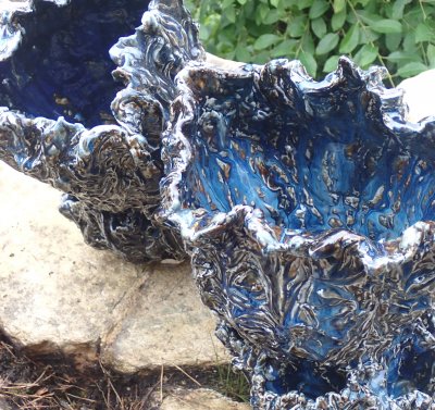 Mountain Flower cups with an interior 26